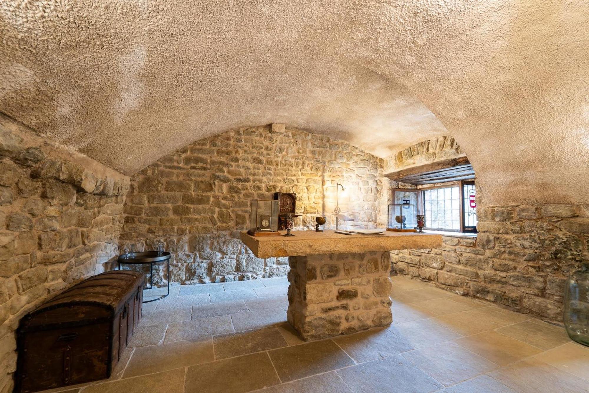 Castell In Girona Villa Sant Miquel de Campmajor Exteriör bild