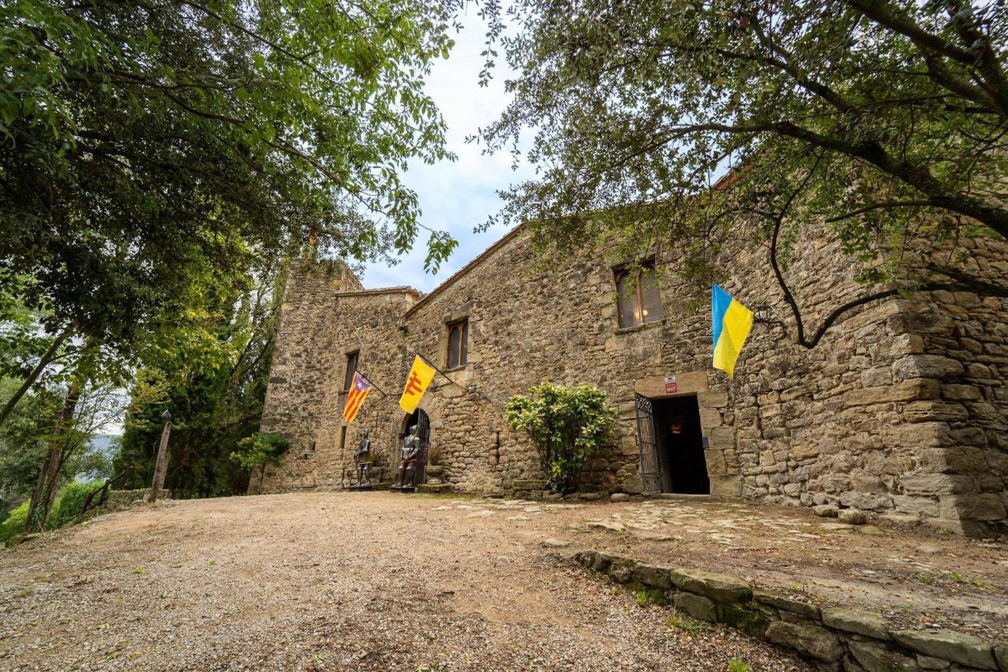Castell In Girona Villa Sant Miquel de Campmajor Exteriör bild