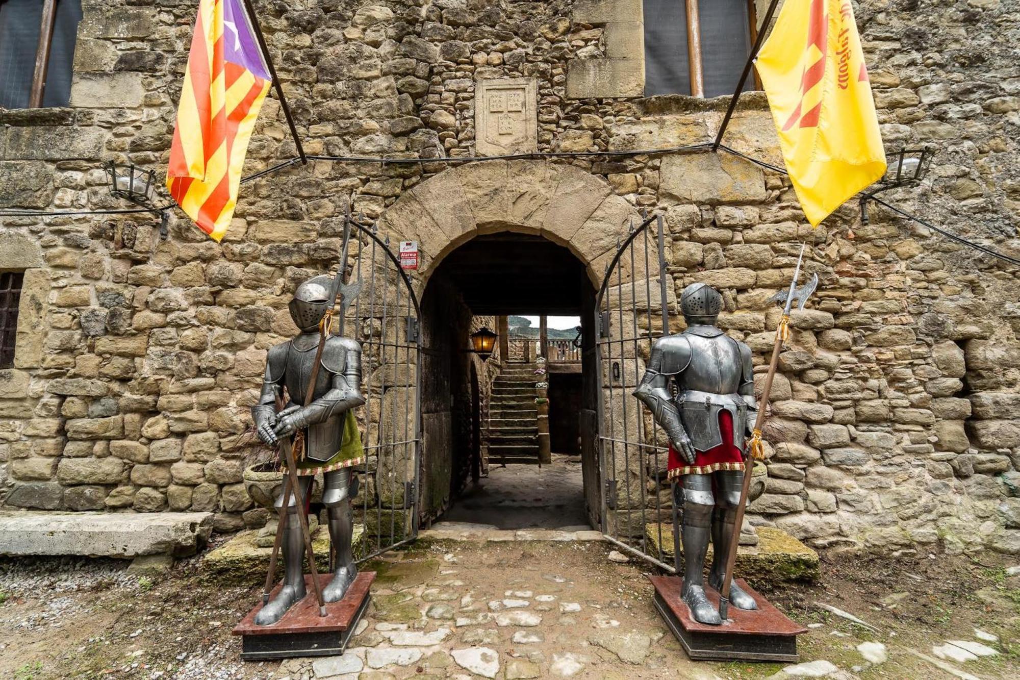 Castell In Girona Villa Sant Miquel de Campmajor Exteriör bild