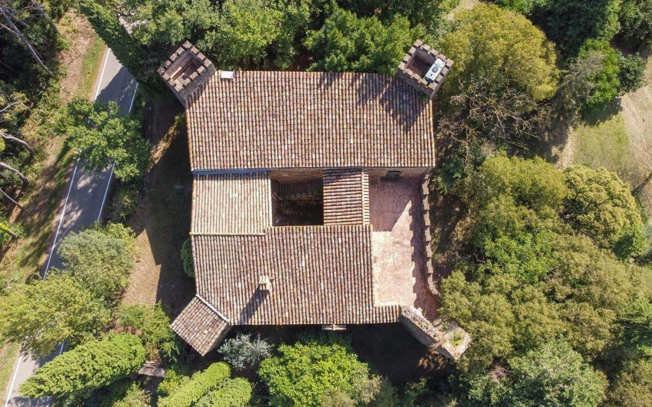 Castell In Girona Villa Sant Miquel de Campmajor Exteriör bild