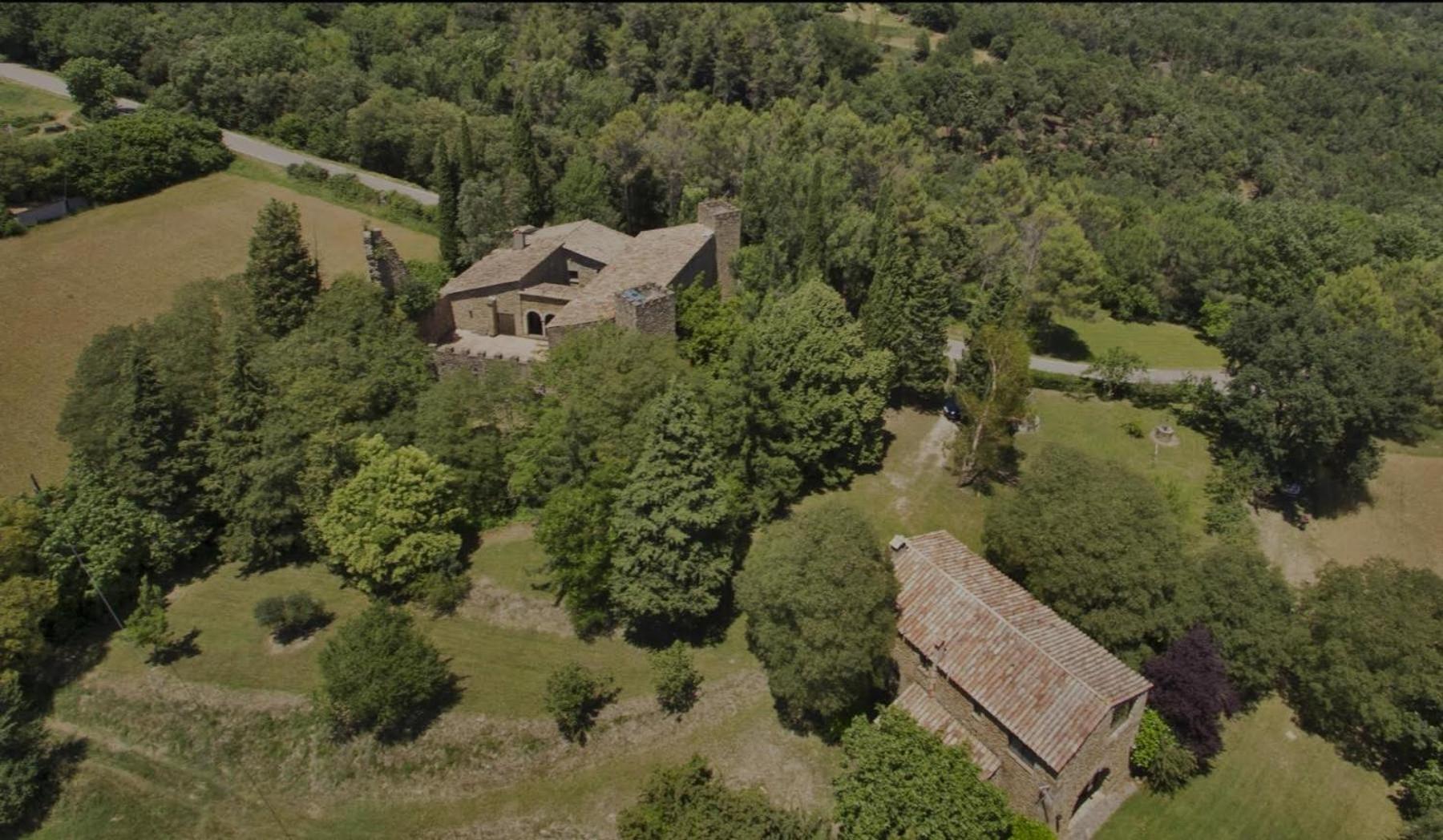 Castell In Girona Villa Sant Miquel de Campmajor Exteriör bild