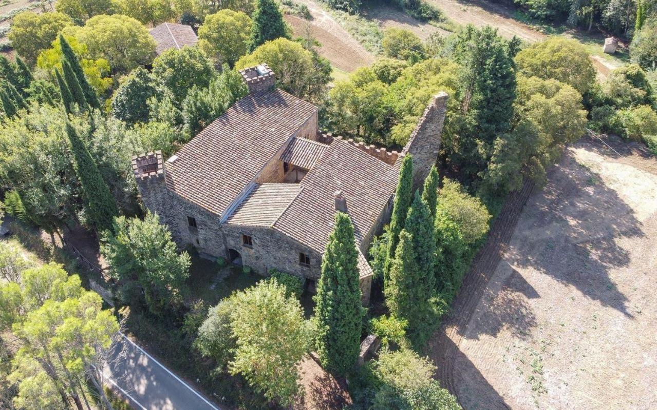 Castell In Girona Villa Sant Miquel de Campmajor Exteriör bild